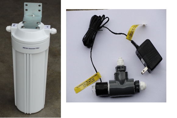 DI10K1 - Inline Deionizer Kit With Water Quality Indicator DI10K1 - Inline Deionizer Kit With Water Quality Indicator